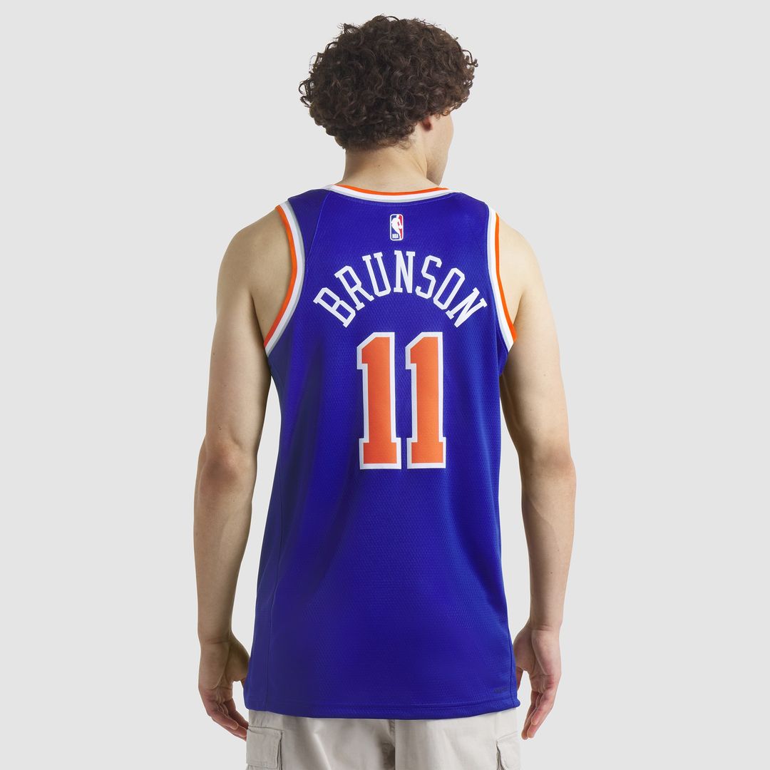 New York Knicks Jalen Brunson Nike Unisex Swingman Jersey - Icon Edition - Blue Team Jersey Sports Fan Apparel