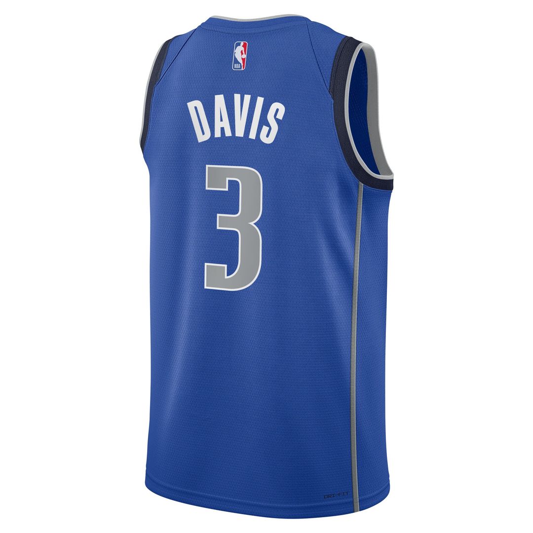 Dallas Mavericks Anthony Davis Nike Youth Swingman Jersey - Icon Edition - Blue Team Jersey Sports Fan Apparel
