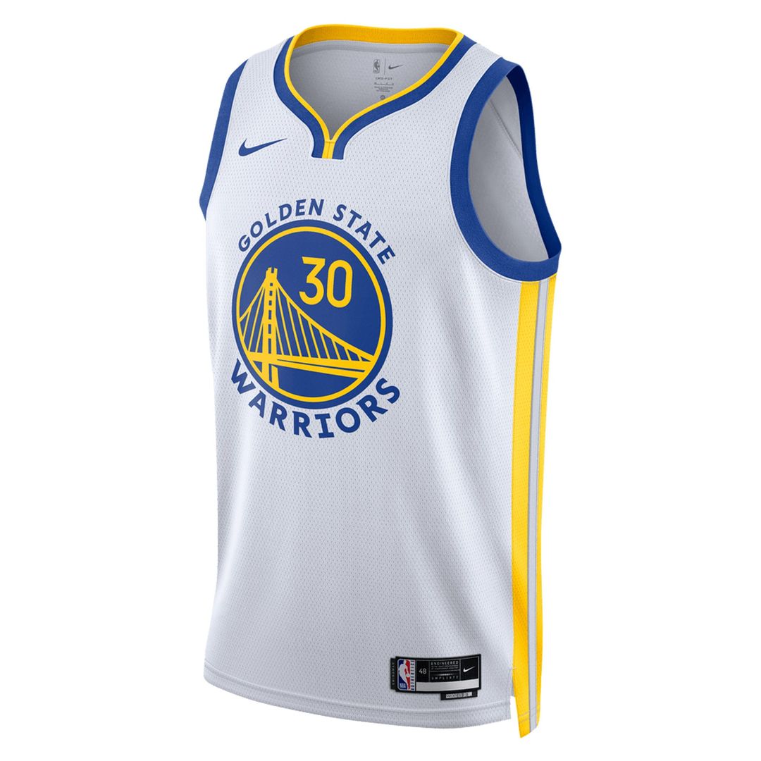 Golden State Warriors Stephen Curry Nike Unisex Swingman Jersey - Association Edition - White Team Jersey Sports Fan Apparel