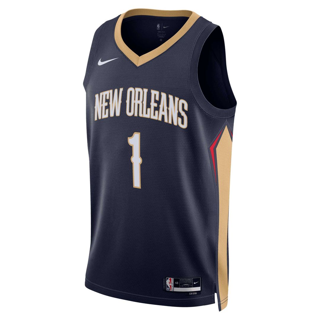 New Orleans Pelicans Zion Williamson Nike Unisex Swingman Jersey - Association Edition - White Team Jersey Sports Fan Apparel