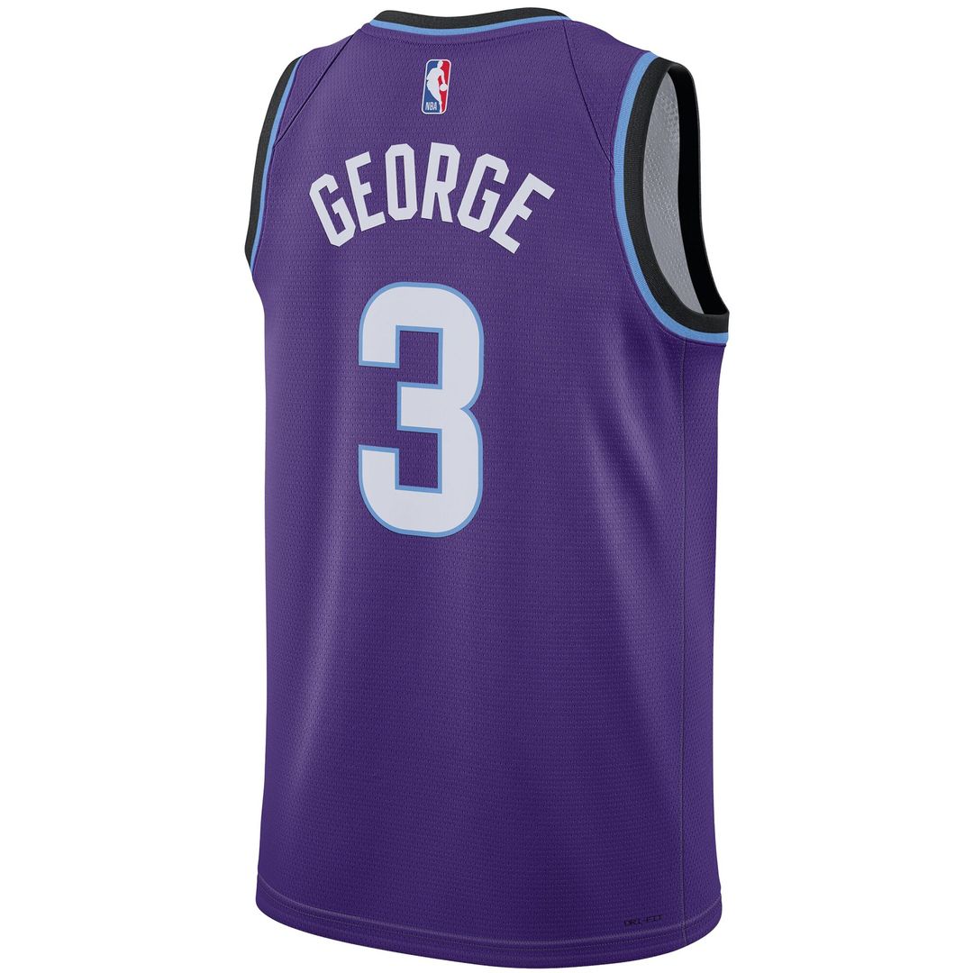 Utah Jazz Keyonte George Nike Unisex Swingman Jersey - Icon Edition - Purple Team Jersey Sports Fan Apparel