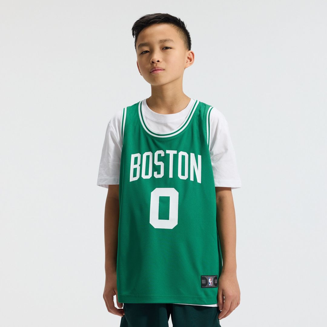 Boston Celtics Jayson Tatum Fanatics Youth Fast Break Replica Player Jersey - Icon Edition - Kelly Green Team Jersey Sports Fan Apparel