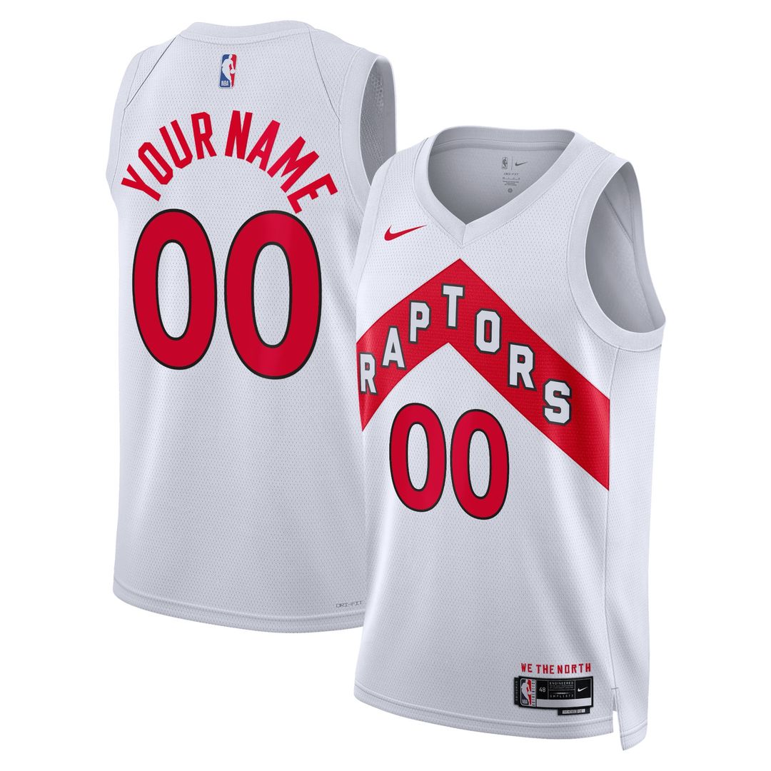 Toronto Raptors Nike Unisex Swingman Custom Jersey Red - Icon Edition Team Jersey Sports Fan Apparel