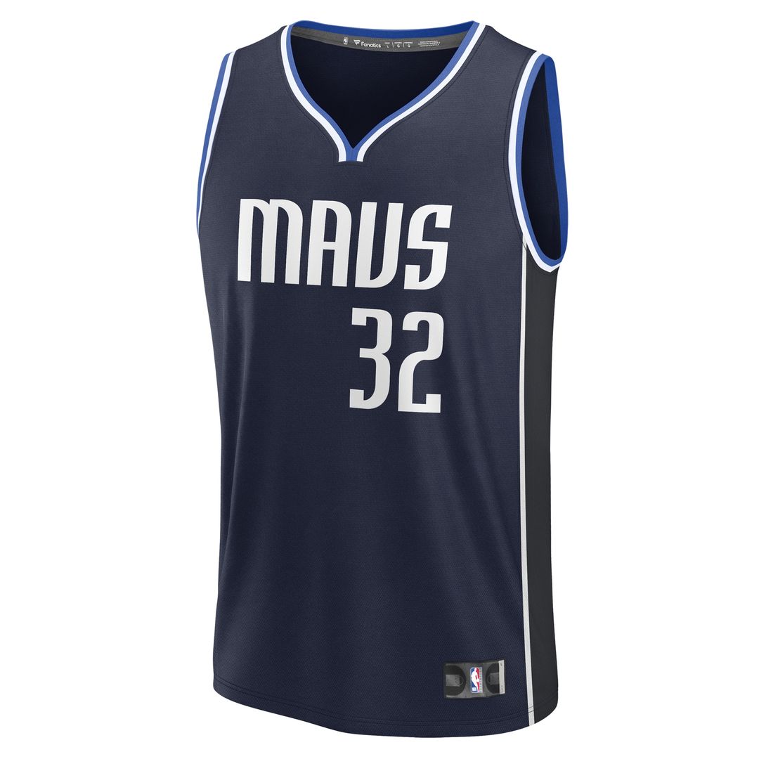 Dallas Mavericks Cooper Flagg Fanatics 2025 NBA Draft First Round Pick Fast Break Replica Jersey - Statement Edition - Navy Team Jersey Sports Fan App