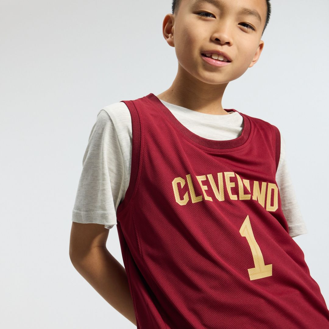 Cleveland Cavaliers James Harden Fanatics Youth Fast Break Replica Jersey - Icon Edition - Wine Team Jersey Sports Fan Apparel