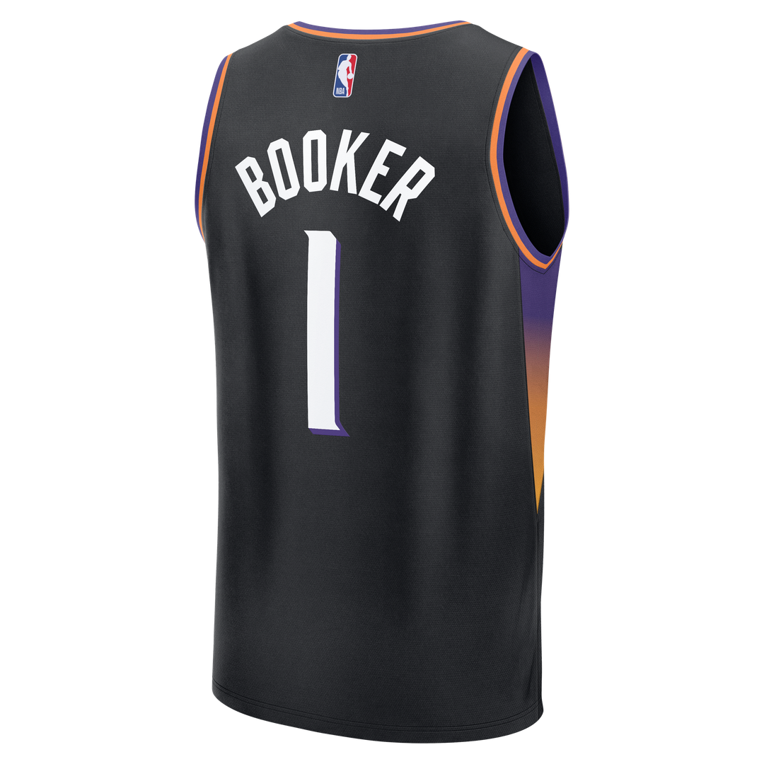 Phoenix Suns Devin Booker Fanatics Fast Break Jersey - Statement Edition - Black Team Jersey Sports Fan Apparel