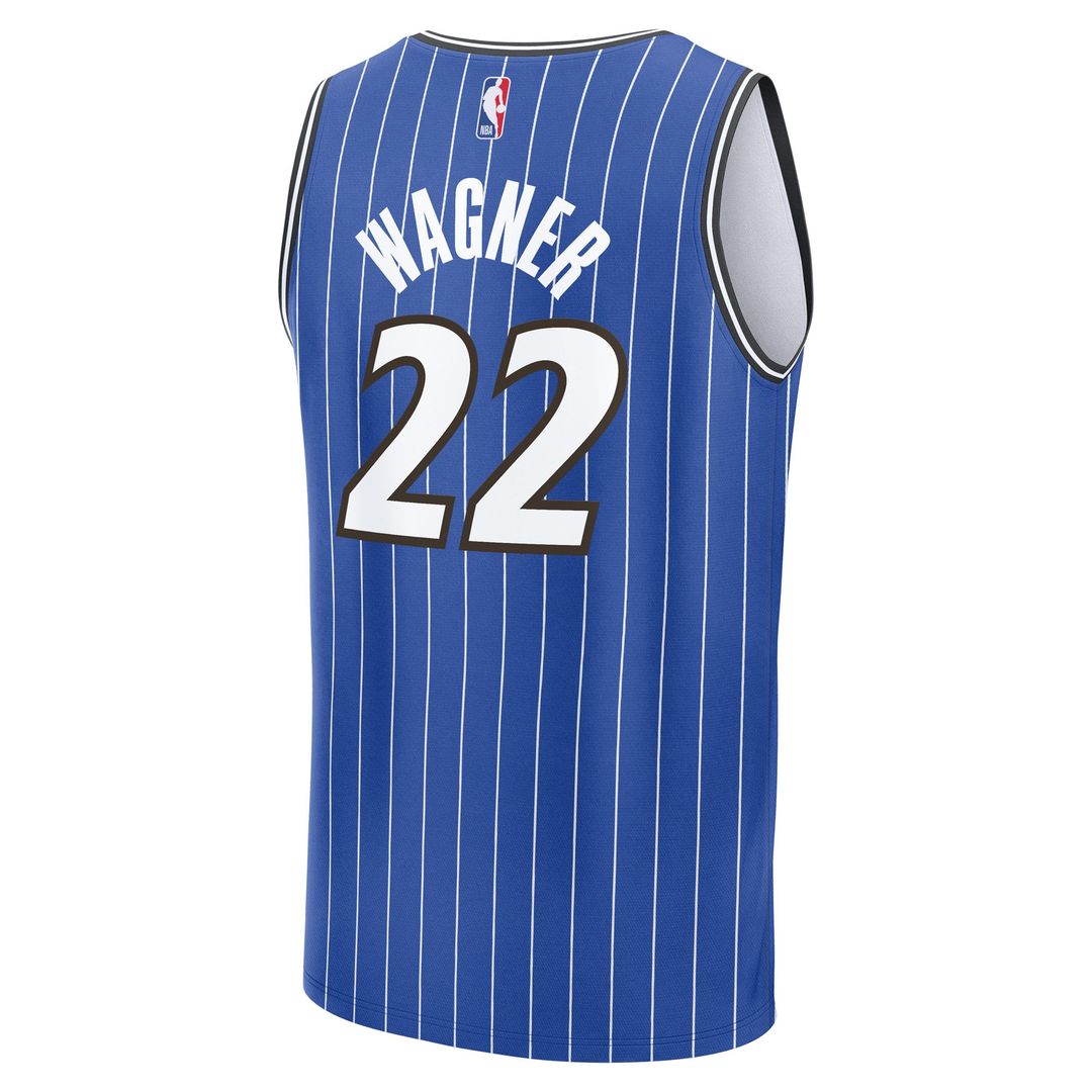 Orlando Magic Franz Wagner Fanatics Youth Fast Break Replica Player Jersey - Icon Edition - Blue Team Jersey Sports Fan Apparel