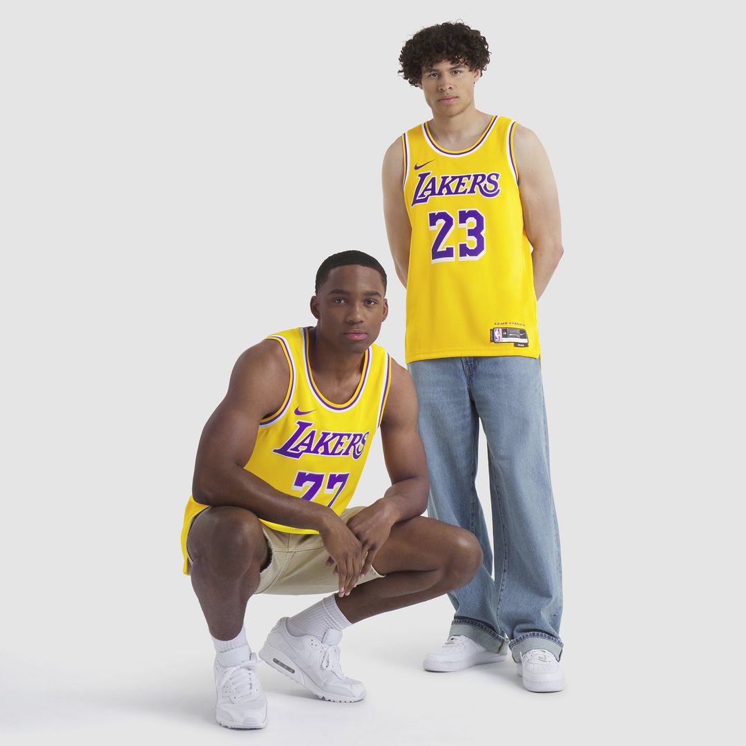 Los Angeles Lakers LeBron James Nike Unisex Swingman Jersey - Icon Edition - Gold Team Jersey Sports Fan Apparel