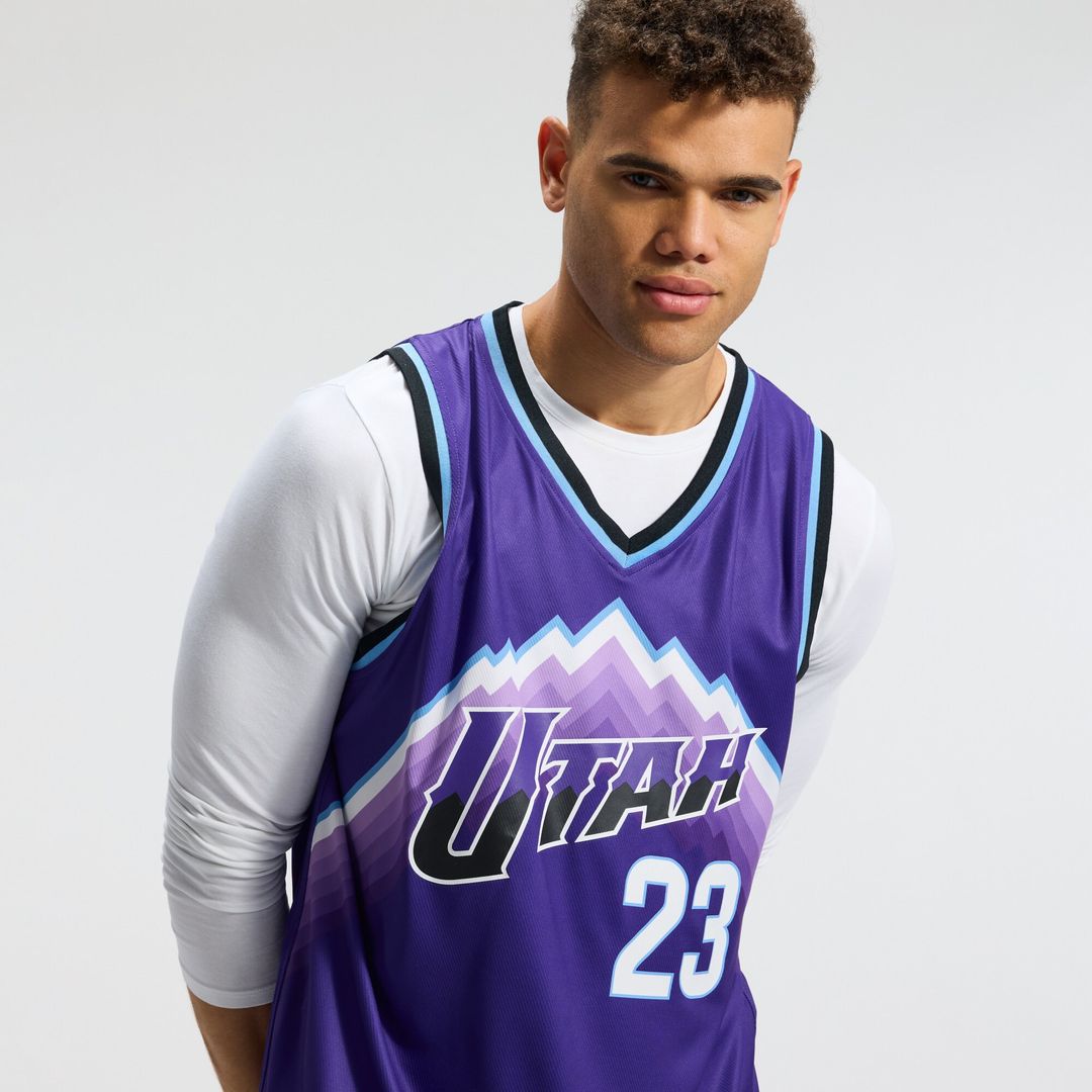 Utah Jazz Lauri Markkanen Fanatics Fast Break Replica Jersey - Icon Edition - Purple Team Jersey Sports Fan Apparel