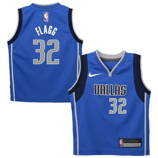 Dallas Mavericks Cooper Flagg Nike Preschool Swingman Player Jersey - Blue - Icon Edition Team Jersey Sports Fan Apparel