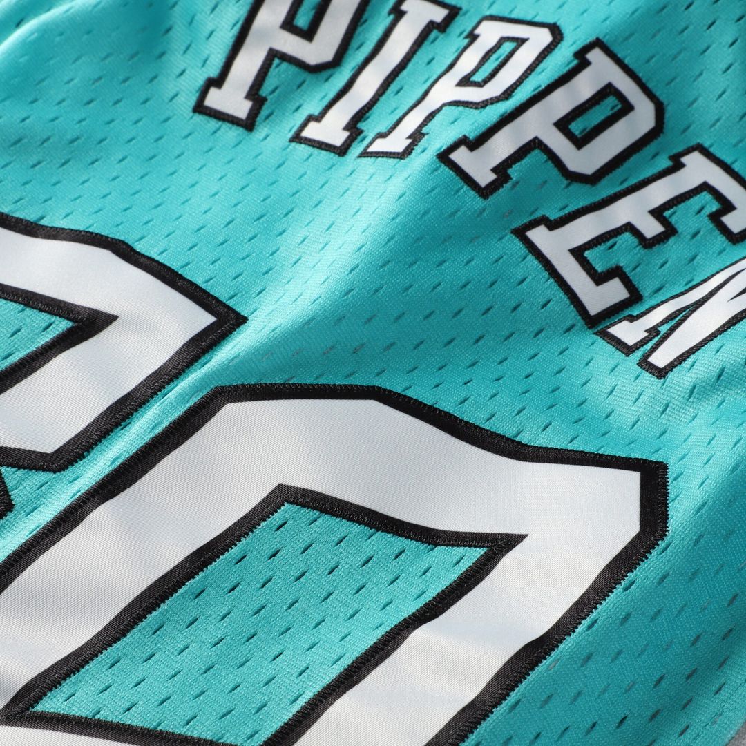 Scottie Pippen 1996 NBA All - Star Game Mitchell & Ness Youth Hardwood Classics Swingman Jersey - Teal Team Jersey Sports Fan Apparel