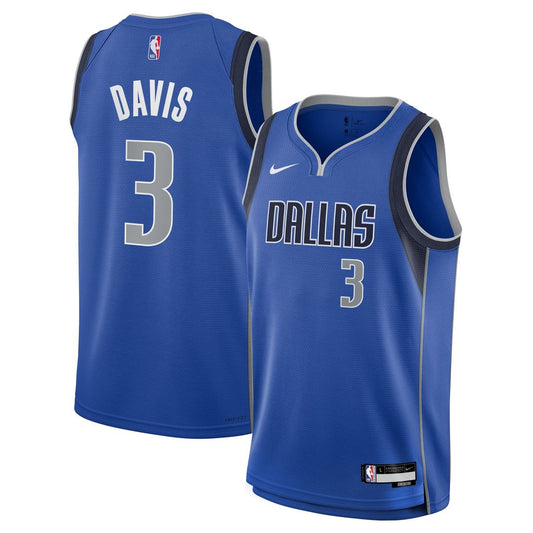 Dallas Mavericks Anthony Davis Nike Youth Swingman Jersey - Icon Edition - Blue Team Jersey Sports Fan Apparel