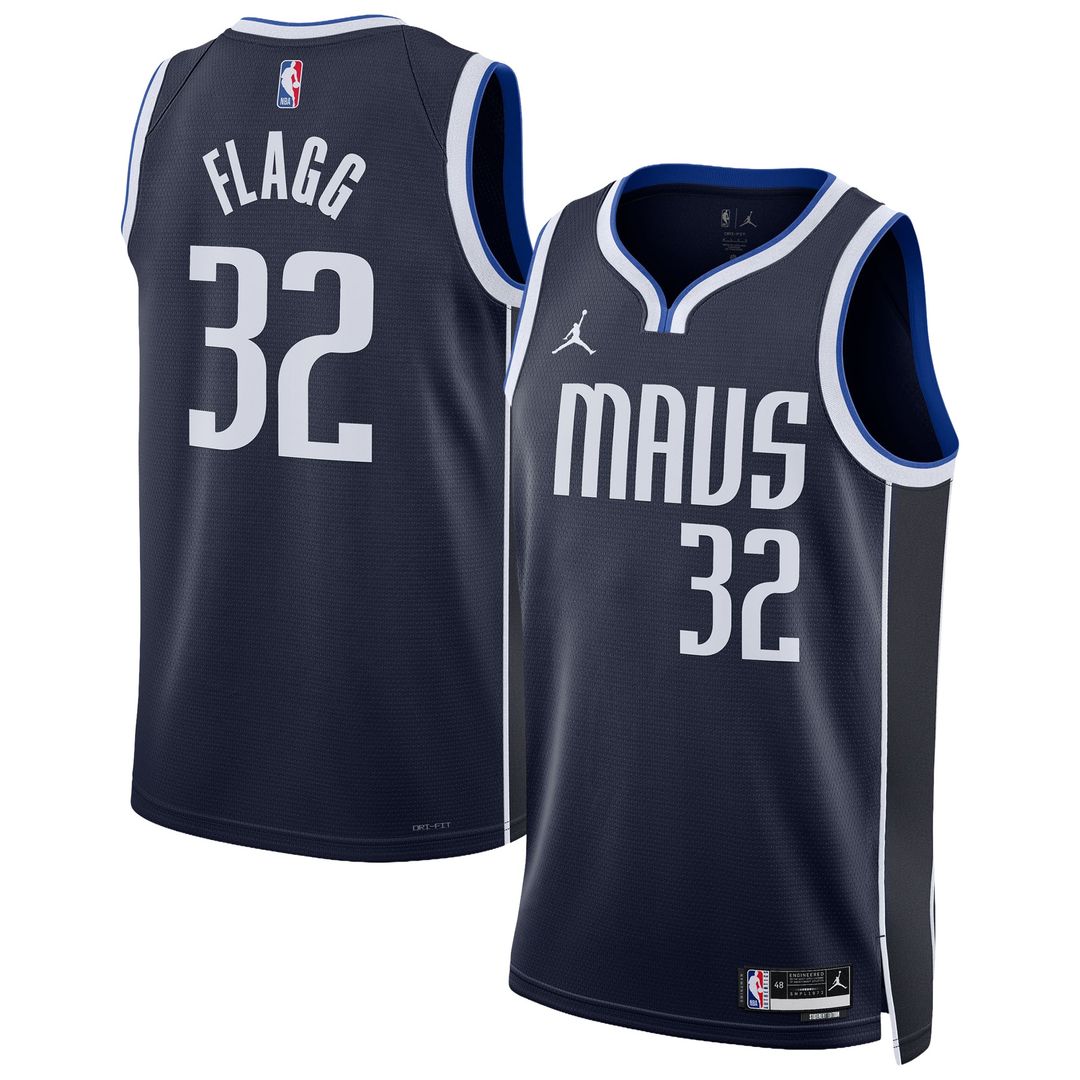 Dallas Mavericks Cooper Flagg Jordan Brand Unisex Swingman Jersey - Navy - Statement Edition Team Jersey Sports Fan Apparel