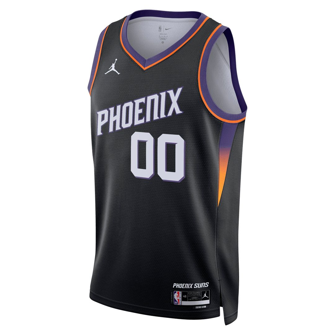 Phoenix Suns Jordan Brand Unisex Swingman Custom Jersey - Statement Edition - Black Team Jersey Sports Fan Apparel