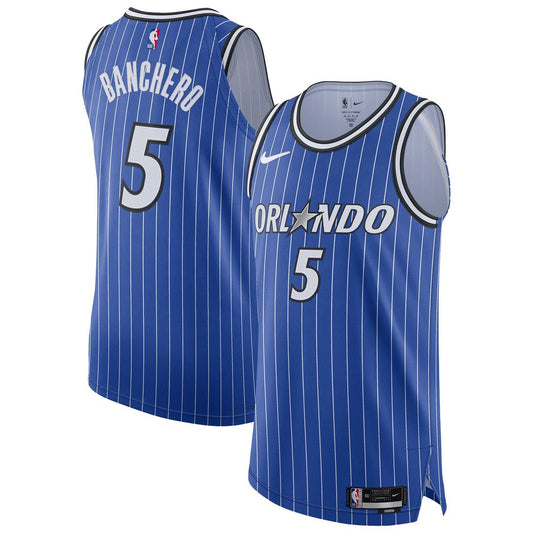 Orlando Magic Paolo Banchero Nike Authentic Player Jersey - Icon Edition - Blue Team Jersey Sports Fan Apparel