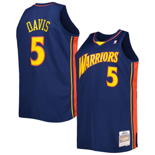 Golden State Warriors Baron Davis Mitchell & Ness Big & Tall Hardwood Classics 2006/07 Swingman Jersey - Navy Team Jersey Sports Fan Apparel
