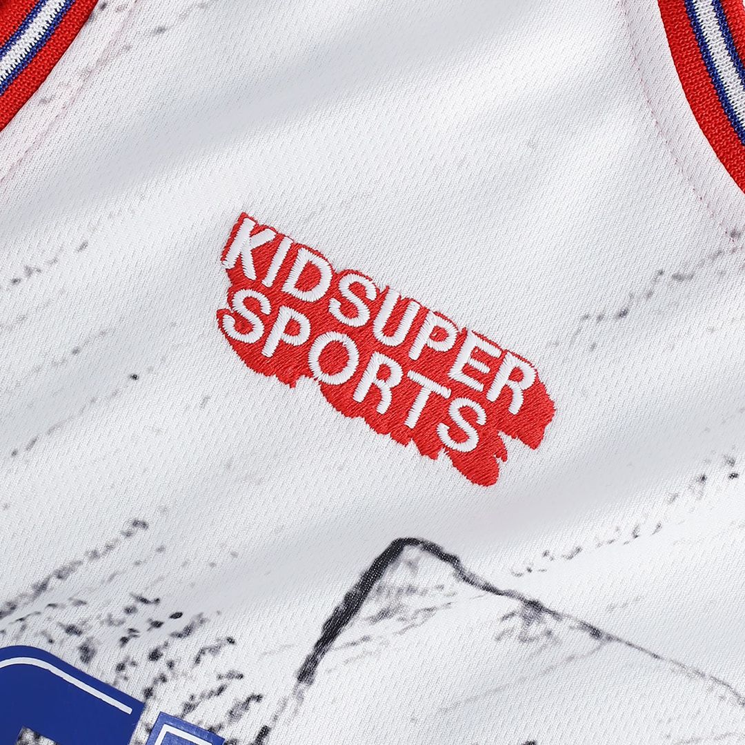 LA Clippers NBA & KidSuper Studios by Fanatics Unisex Hometown Jersey - Gray Team Jersey Sports Fan Apparel