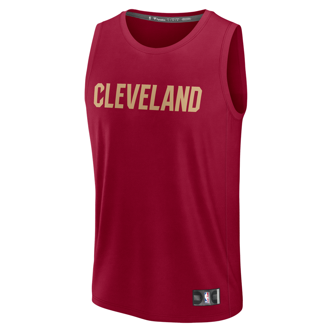 Cleveland Cavaliers James Harden Fanatics Fast Break Replica Jersey - Icon Edition - Wine Team Jersey Sports Fan Apparel