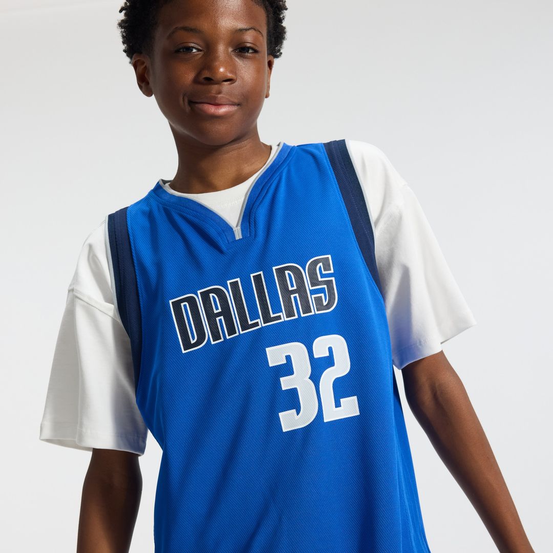 Dallas Mavericks Cooper Flagg Fanatics Youth 2025 NBA Draft First Round Pick Fast Break Replica Jersey - Icon Edition - Blue Team Jersey Sports Fan Ap