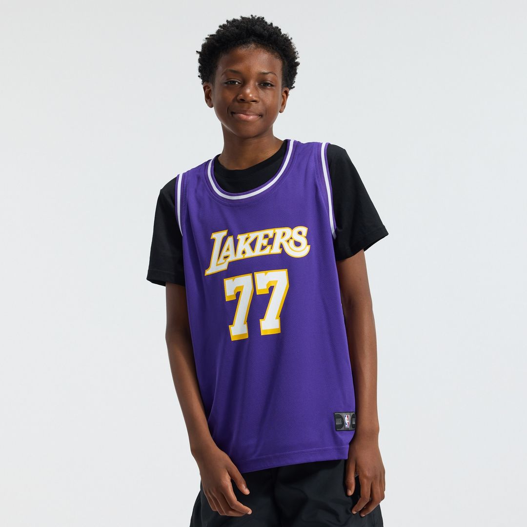Los Angeles Lakers Luka Dončić Fanatics Youth Fast Break Jersey - Statement Edition - Purple Team Jersey Sports Fan Apparel