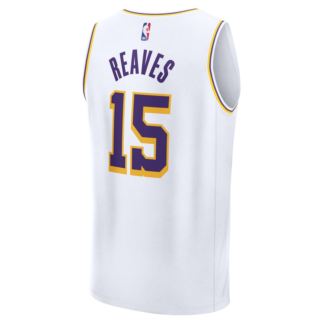 Los Angeles Lakers Austin Reaves Fanatics Fast Break Player Jersey - Icon Edition - Gold Team Jersey Sports Fan Apparel