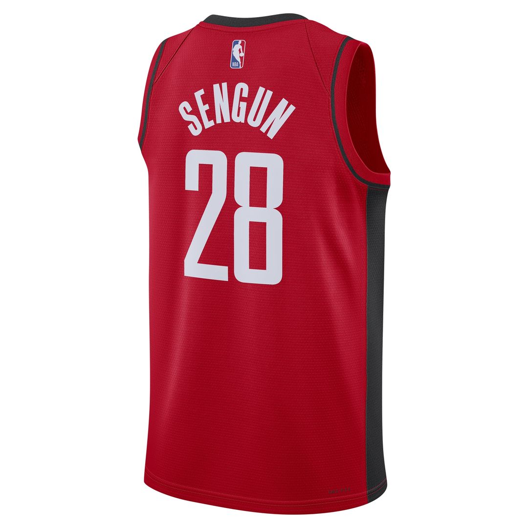 Houston Rockets Alperen Sengun Nike Unisex Swingman Jersey - Icon Edition - Red Team Jersey Sports Fan Apparel