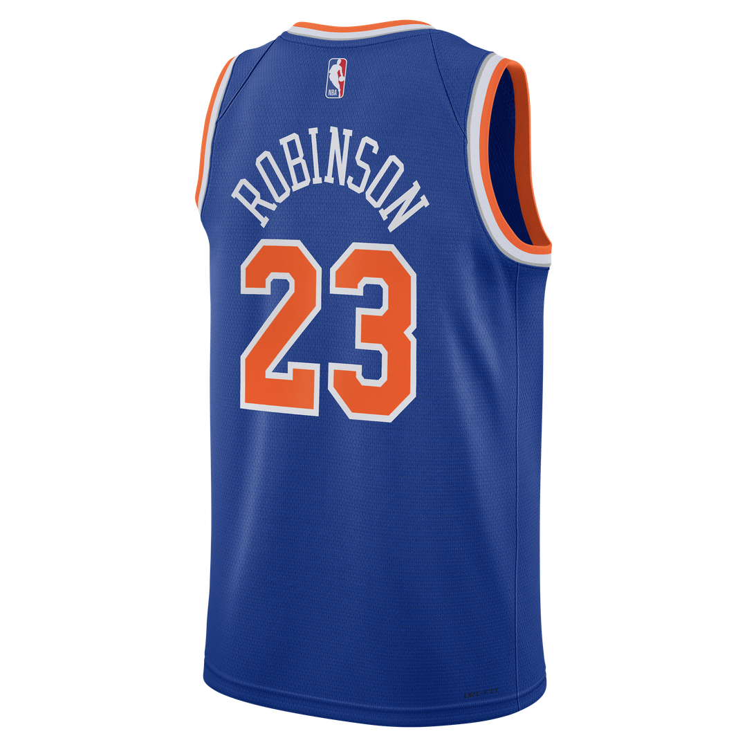 New York Knicks Mitchell Robinson Nike Youth Swingman Jersey - Icon Edition - Blue Team Jersey Sports Fan Apparel