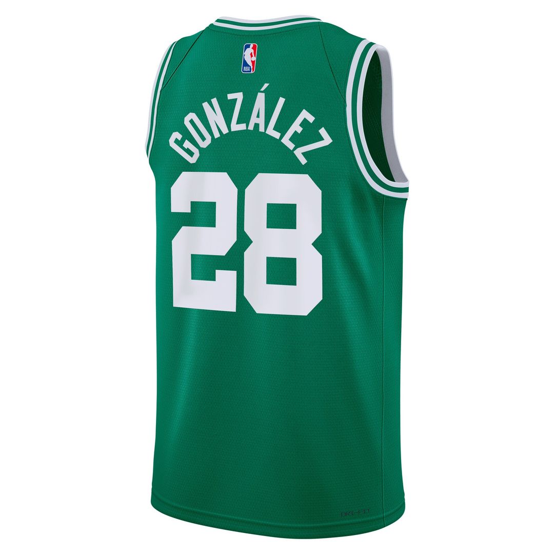 Boston Celtics Hugo González Nike Unisex Swingman Jersey - Icon Edition - Kelly Green Team Jersey Sports Fan Apparel