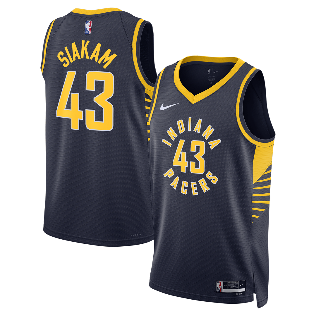 Indiana Pacers Pascal Siakam Nike Unisex Swingman Jersey - Icon Edition - Navy Team Jersey Sports Fan Apparel