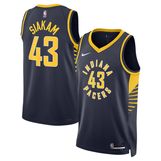 Indiana Pacers Pascal Siakam Nike Unisex Swingman Jersey - Icon Edition - Navy Team Jersey Sports Fan Apparel