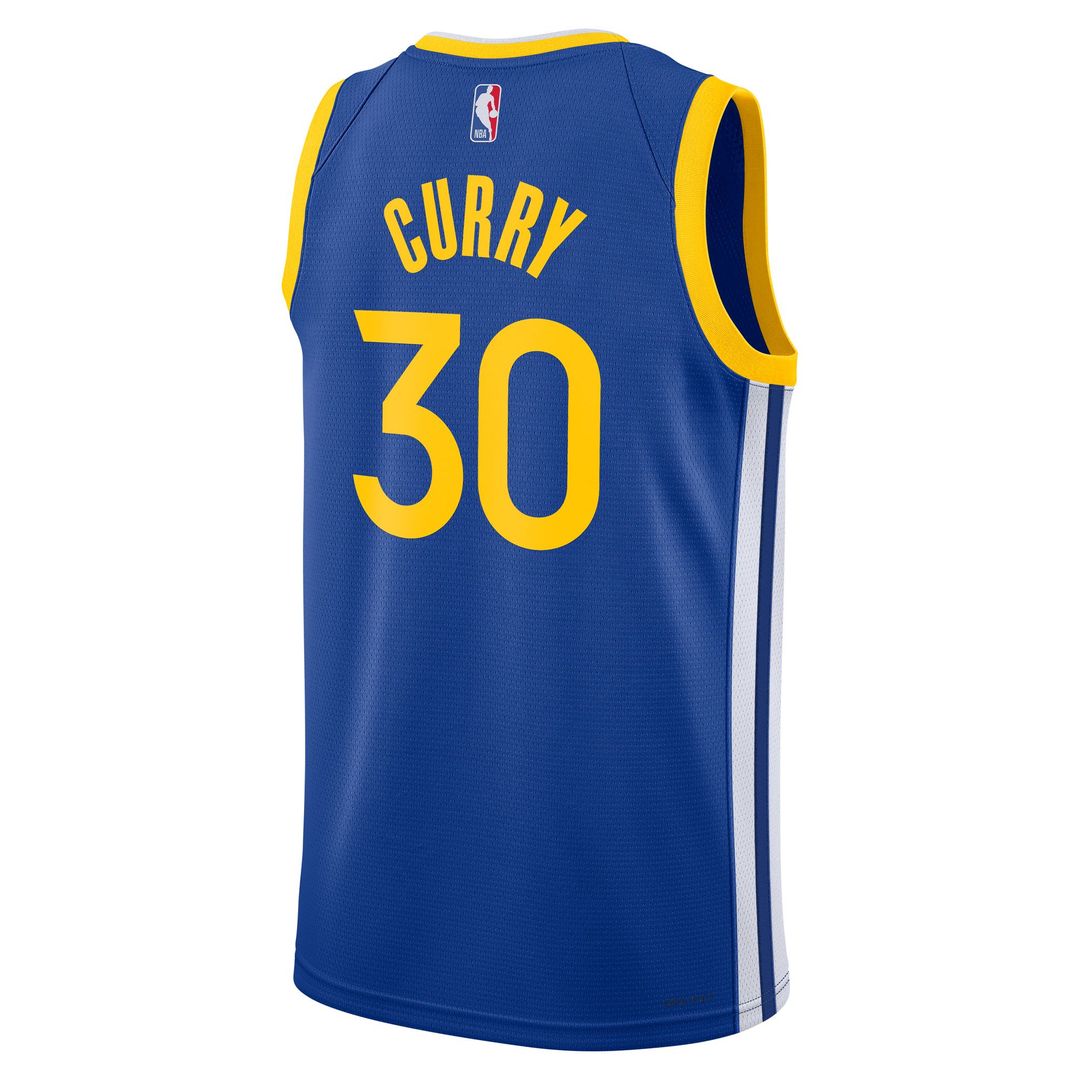 Golden State Warriors Stephen Curry Nike Unisex Swingman Jersey - Icon Edition - Royal Team Jersey Sports Fan Apparel