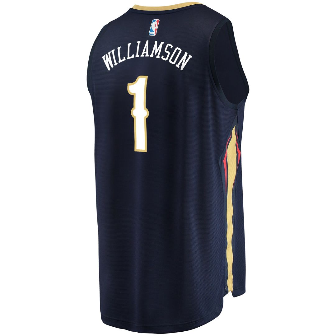 New Orleans Pelicans Zion Williamson Fanatics Replica Fast Break Jersey Red - Statement Edition Team Jersey Sports Fan Apparel