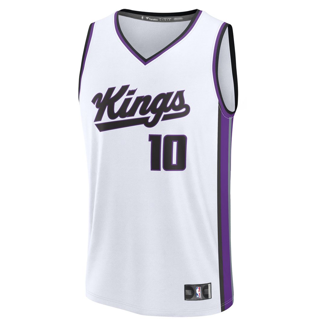 Sacramento Kings DeMar DeRozan Fanatics Youth Fast Break Replica Player Jersey - Association Edition - White Team Jersey Sports Fan Apparel