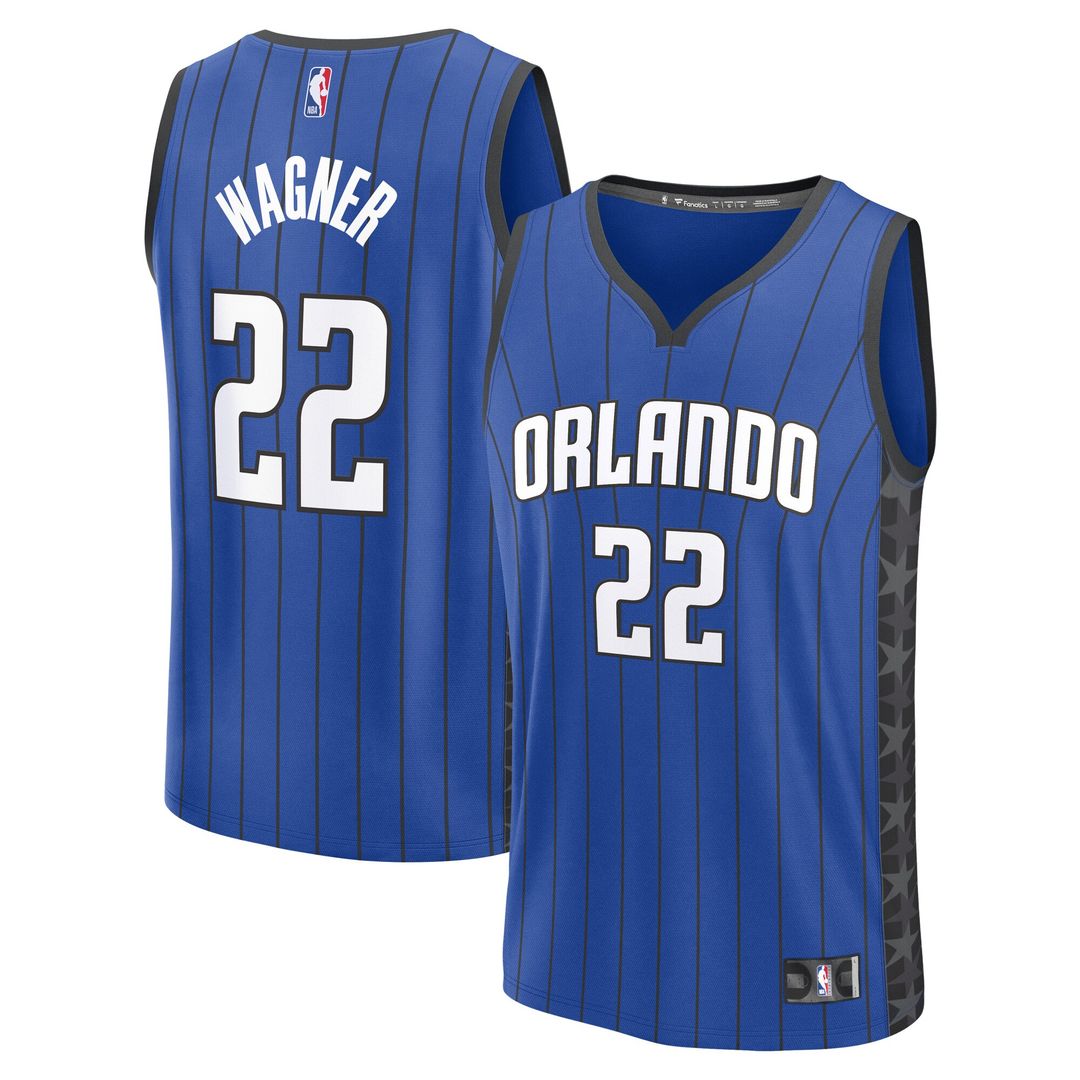 Orlando Magic Franz Wagner Fanatics Fast Break Replica Player Jersey - Statement Edition - Blue Team Jersey Sports Fan Apparel
