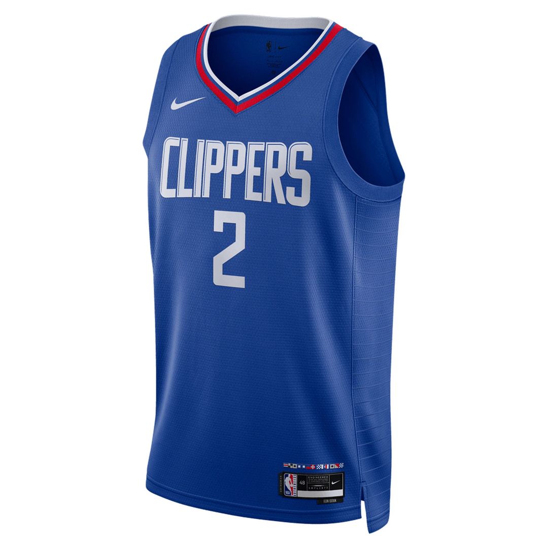 LA Clippers Kawhi Leonard Nike Unisex Swingman Jersey - Icon Edition - Royal Team Jersey Sports Fan Apparel