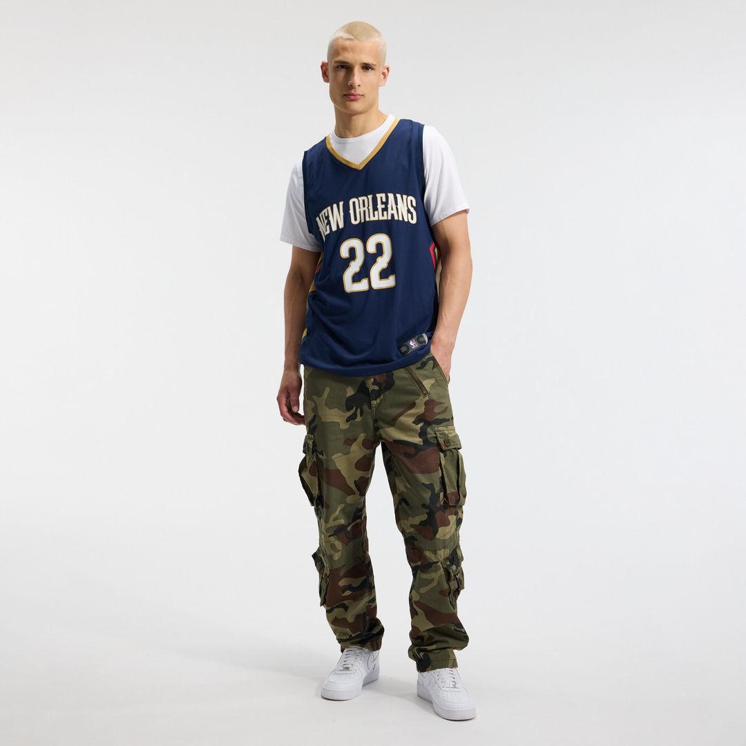 New Orleans Pelicans Derik Queen Fanatics Fast Break Replica Jersey - Icon Edition - Navy Team Jersey Sports Fan Apparel