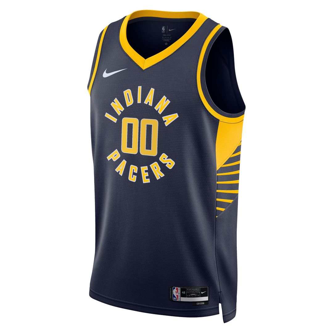 Indiana Pacers Nike Unisex 2022/23 Swingman Custom Jersey Navy - Icon Edition Team Jersey Sports Fan Apparel