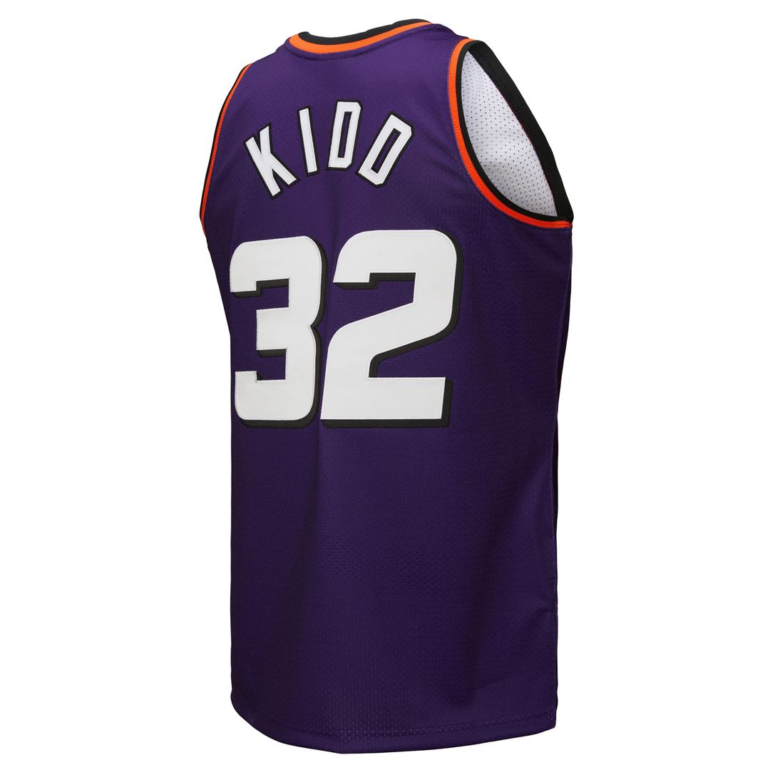 Phoenix Suns Jason Kidd Mitchell & Ness 2000 NBA All - Star Game Authentic Jersey - Purple Team Jersey Sports Fan Apparel