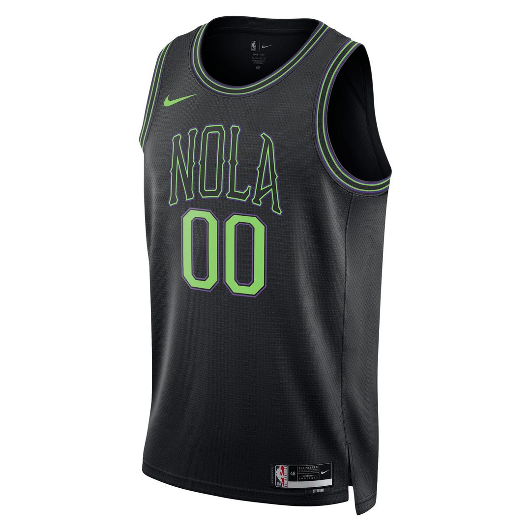 New Orleans Pelicans Nike Unisex 2025/26 City Edition Swingman Custom Jersey - Black Team Jersey Sports Fan Apparel