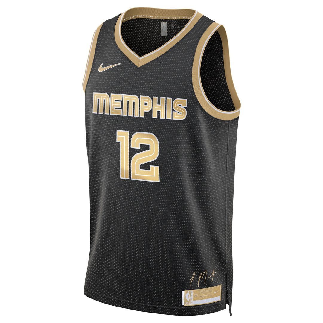 Memphis Grizzlies Ja Morant Nike Unisex Select Series Swingman Jersey - Black Team Jersey Sports Fan Apparel