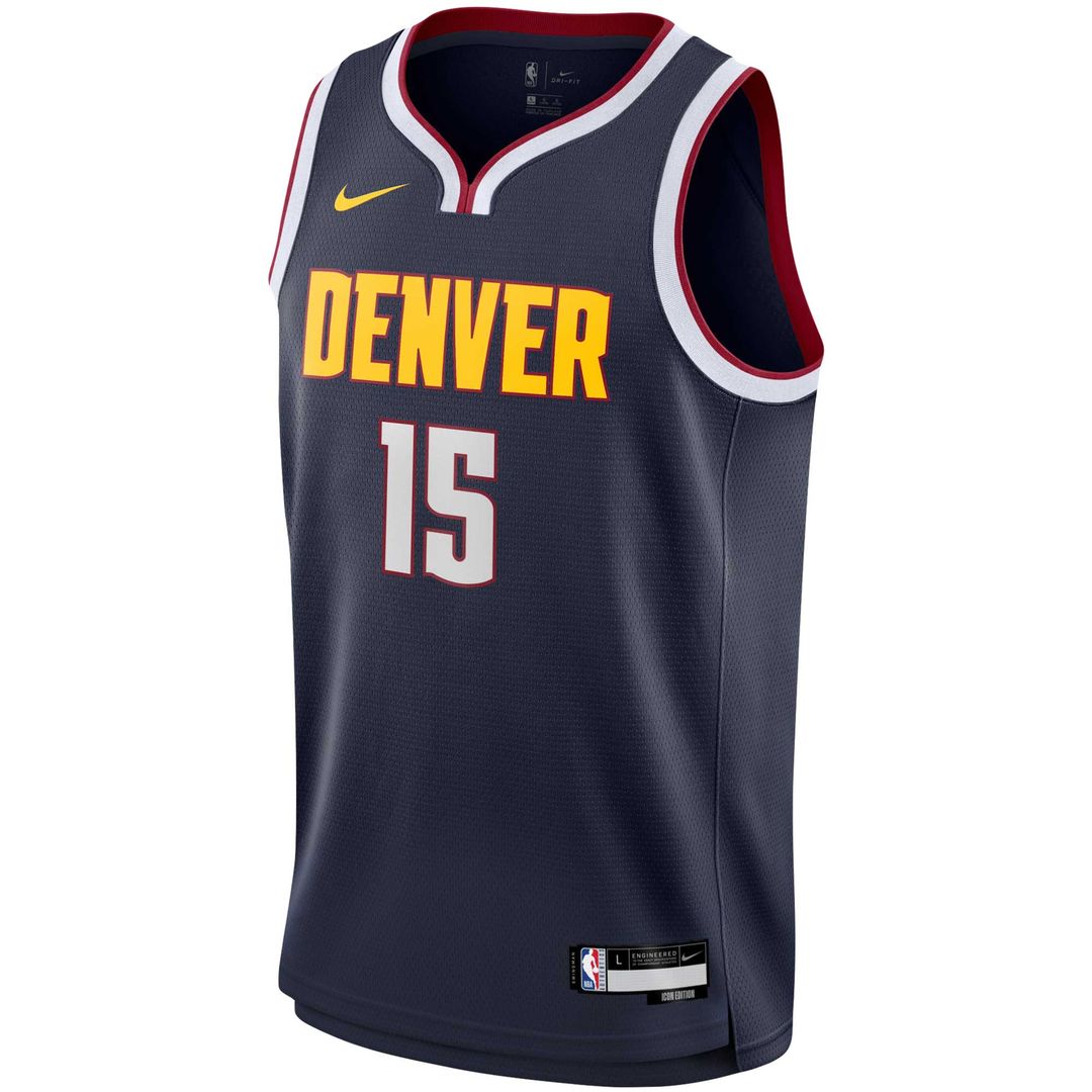 Denver Nuggets Nikola Jokic Nike Youth Swingman Jersey - Icon Edition - Navy Team Jersey Sports Fan Apparel