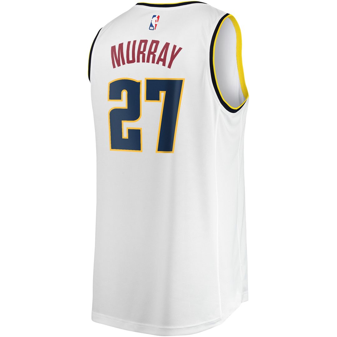 Denver Nuggets Jamal Murray Fanatics Fast Break Player Jersey - Association Edition - White Team Jersey Sports Fan Apparel
