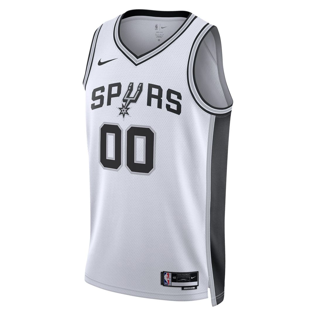 San Antonio Spurs Nike Unisex Swingman Custom Jersey White - Association Edition Team Jersey Sports Fan Apparel