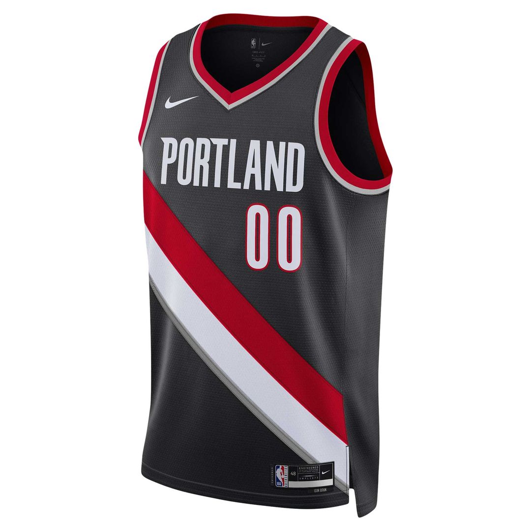 Portland Trail Blazers Scoot Henderson Nike Unisex 2023 NBA Draft Swingman Jersey - Icon Edition - Black Team Jersey Sports Fan Apparel