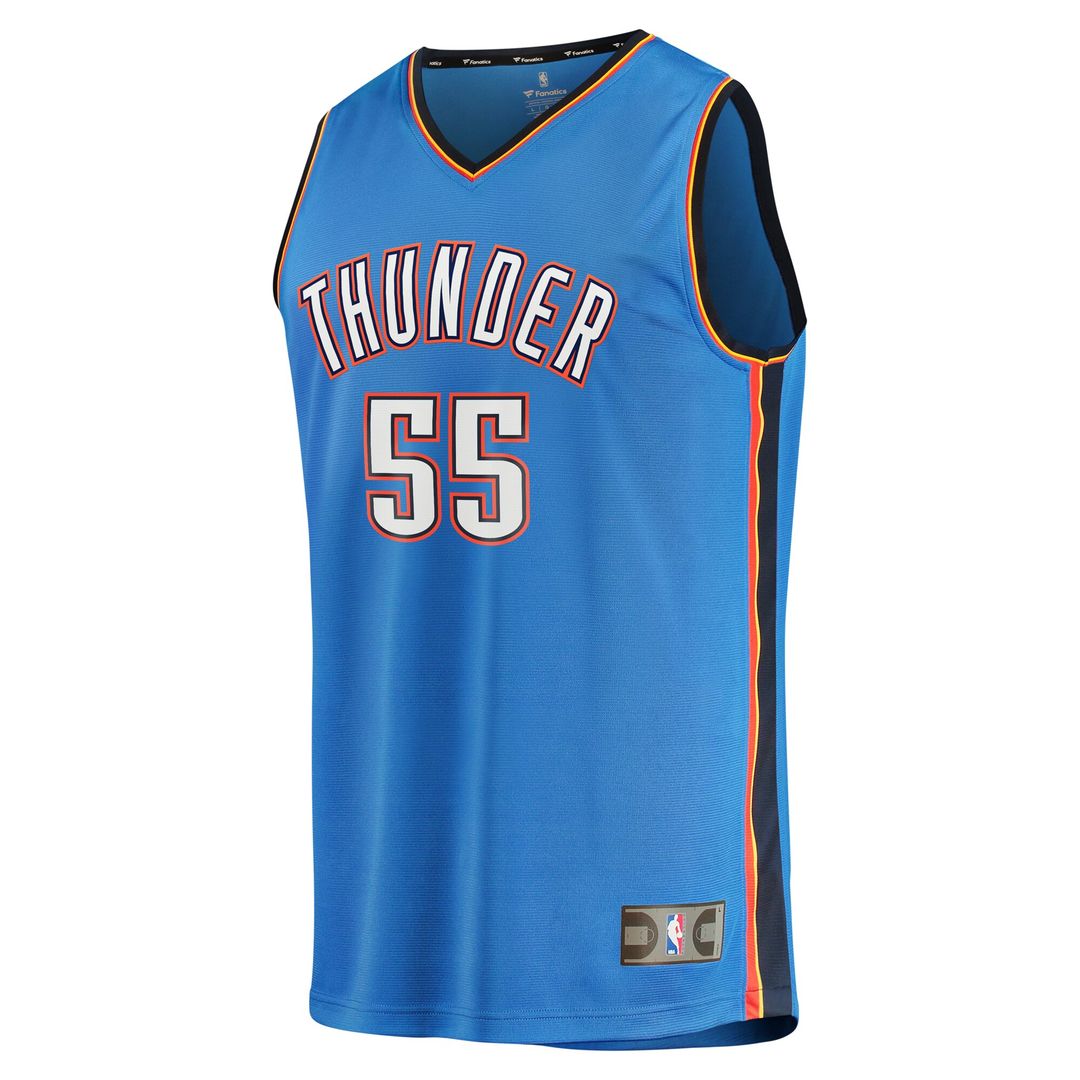 Oklahoma City Thunder Isaiah Hartenstein Fanatics Fast Break Replica Player Jersey - Icon Edition - Blue Team Jersey Sports Fan Apparel