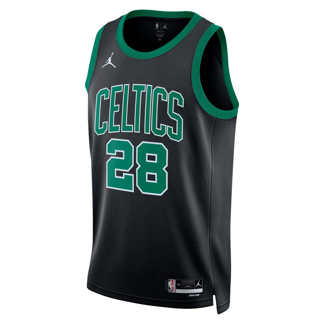 Boston Celtics Hugo González Jordan Brand Unisex Swingman Jersey - Black - Statement Edition Team Jersey Sports Fan Apparel