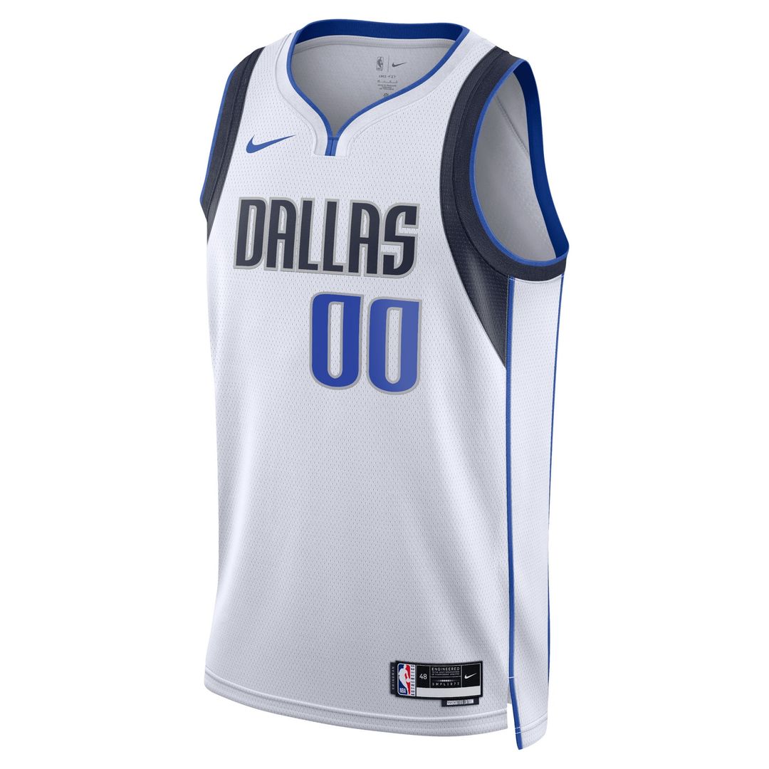 Dallas Mavericks Nike Unisex Swingman Custom Jersey White - Association Edition Team Jersey Sports Fan Apparel