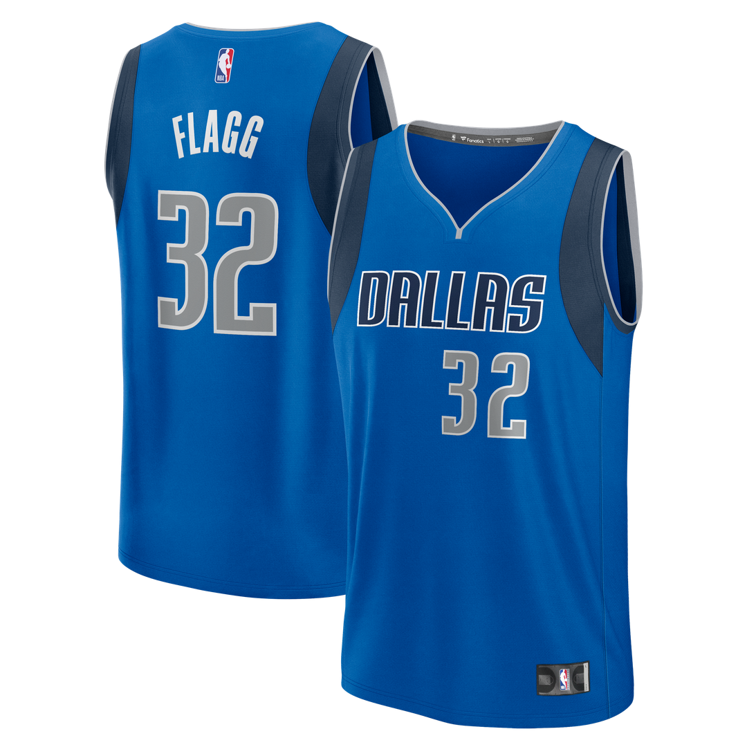Dallas Mavericks Cooper Flagg Fanatics 2025 NBA Draft First Round Pick Fast Break Replica Jersey - Icon Edition - Blue Team Jersey Sports Fan Apparel
