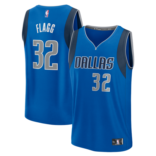 Dallas Mavericks Cooper Flagg Fanatics 2025 NBA Draft First Round Pick Fast Break Replica Jersey - Icon Edition - Blue Team Jersey Sports Fan Apparel