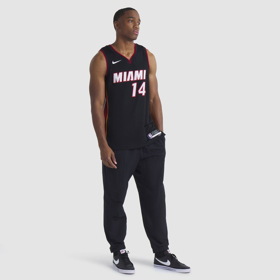 Miami Heat Tyler Herro Nike Unisex Swingman Jersey - Icon Edition - Black Team Jersey Sports Fan Apparel